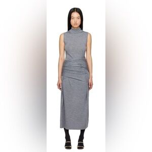Toteme draped knit midi dress